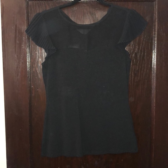 Express Shear Top Shirt Black - Picture 3 of 3